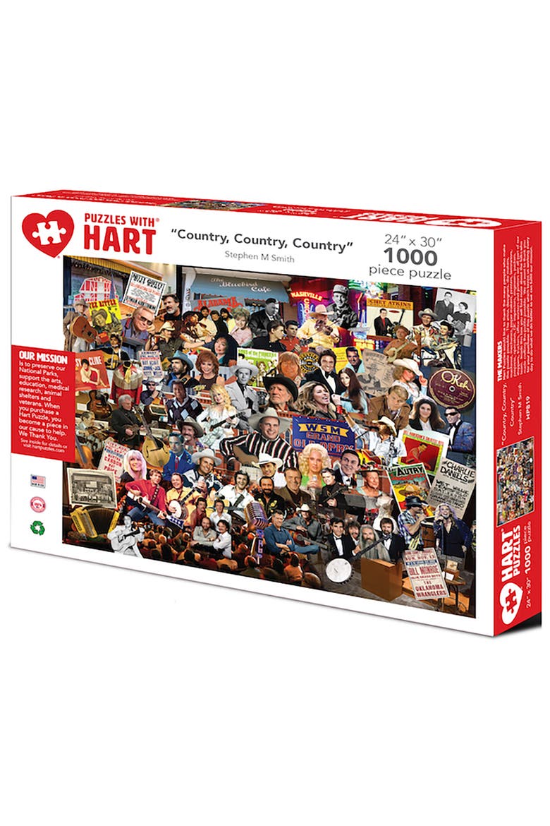 Country by Steve Smith 1000 Piece Puzzle, Main, color, Multicolored