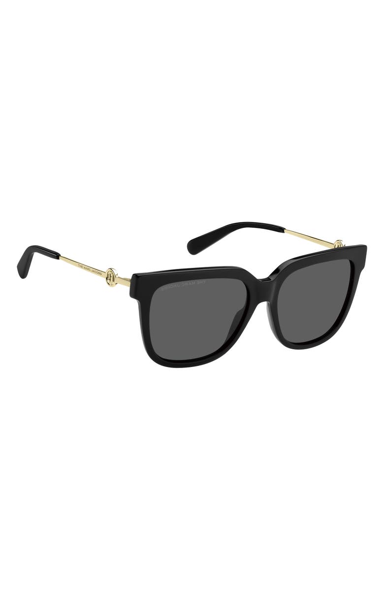 Marc Jacobs 55mm Square Sunglasses, Alternate, color, 