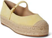 Lauren Ralph Lauren Luize Mary Jane Platform Espadrille