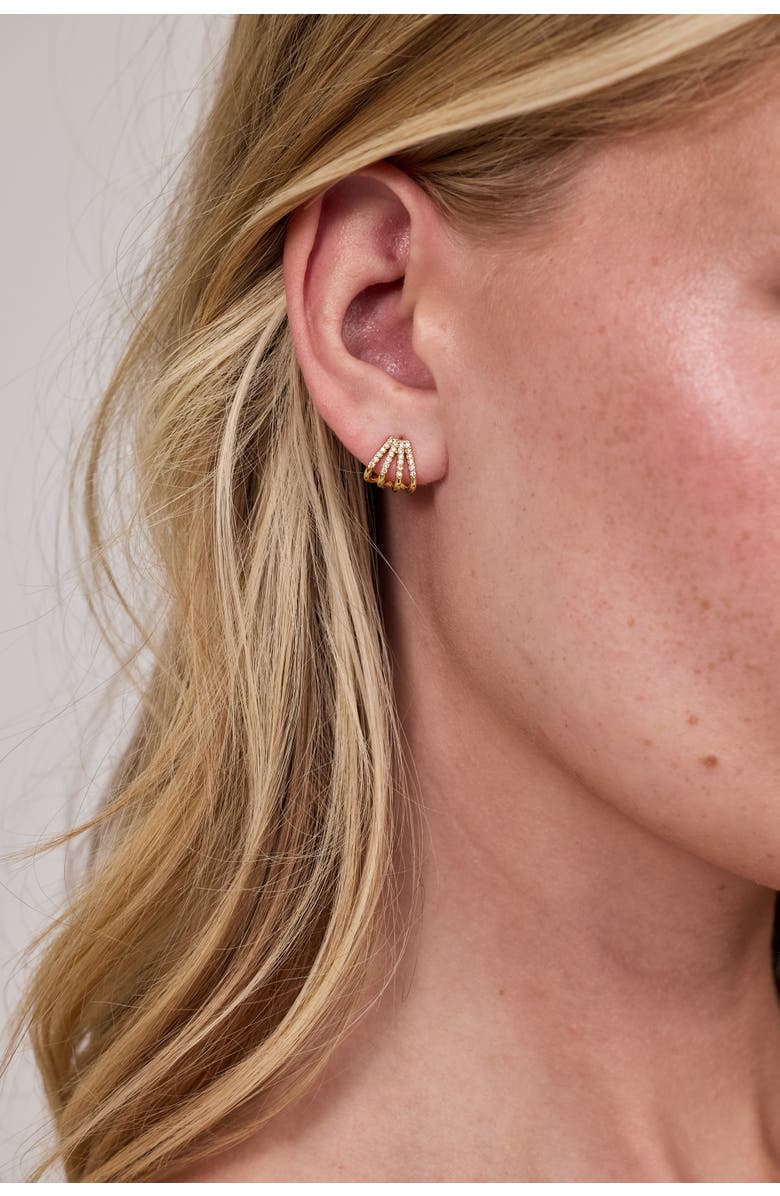 Electric Picks After Party Earrings, Alternate, color, Gold