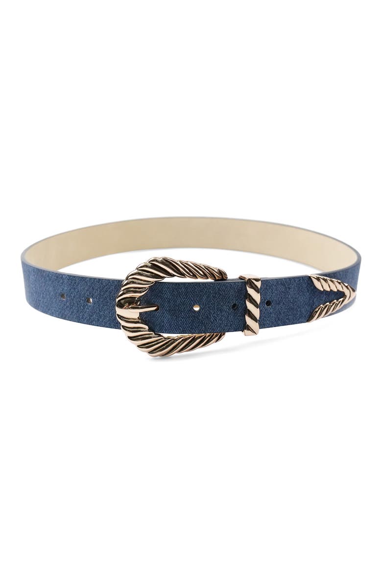 Modern Rodeo Belt, Main, color, DARK DENIM