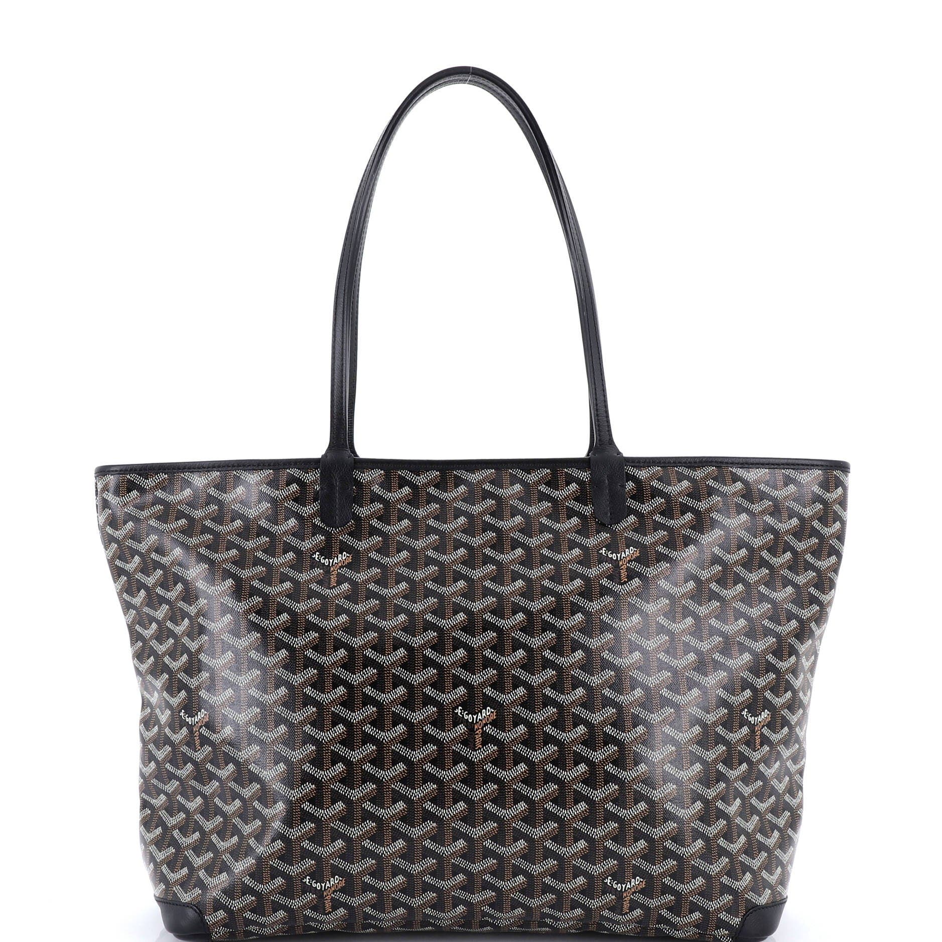 Pre-Owned Goyard Artois Tote Coated Canvas MM, Main, color, 
