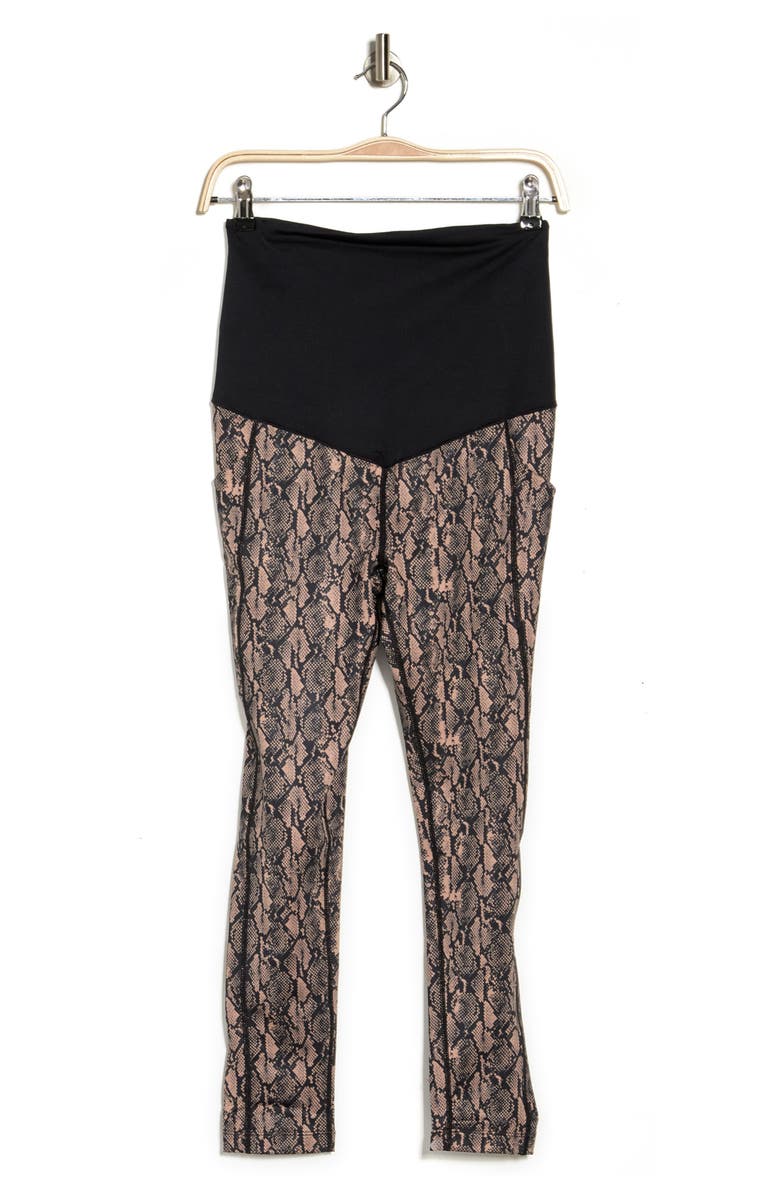 Z by Zella Daily Side Pocket 7/8 Maternity Leggings, Alternate, color,