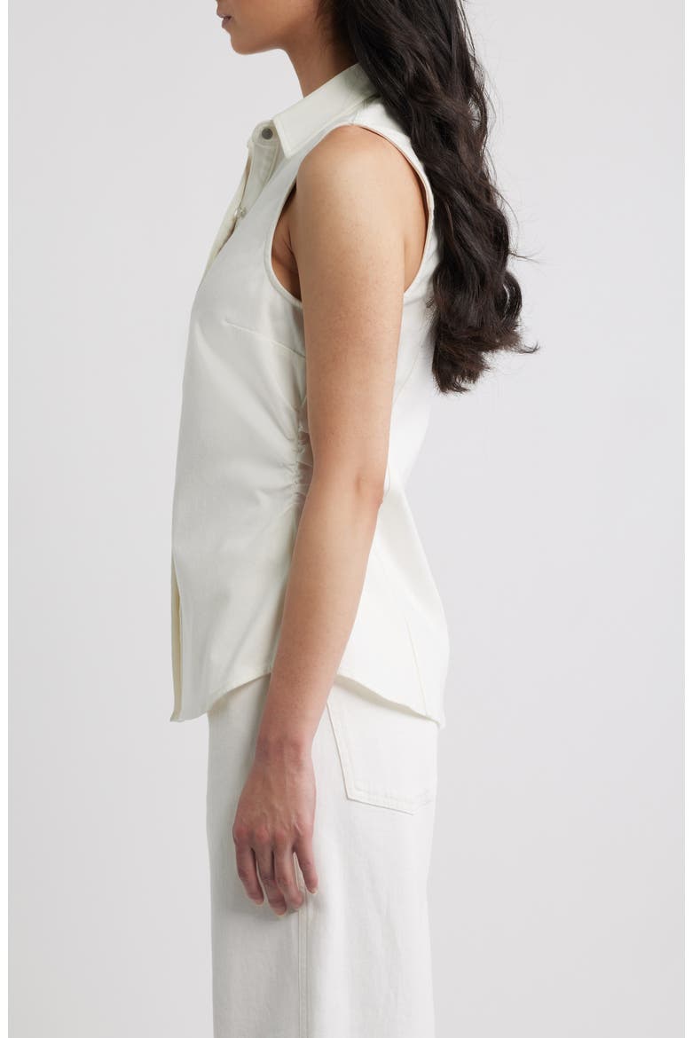 Leah Airflex Sleeveless Shirt, Alternate, color, WHITE