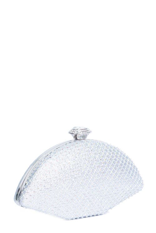 Lauren Lorraine Liz Clutch In Silver