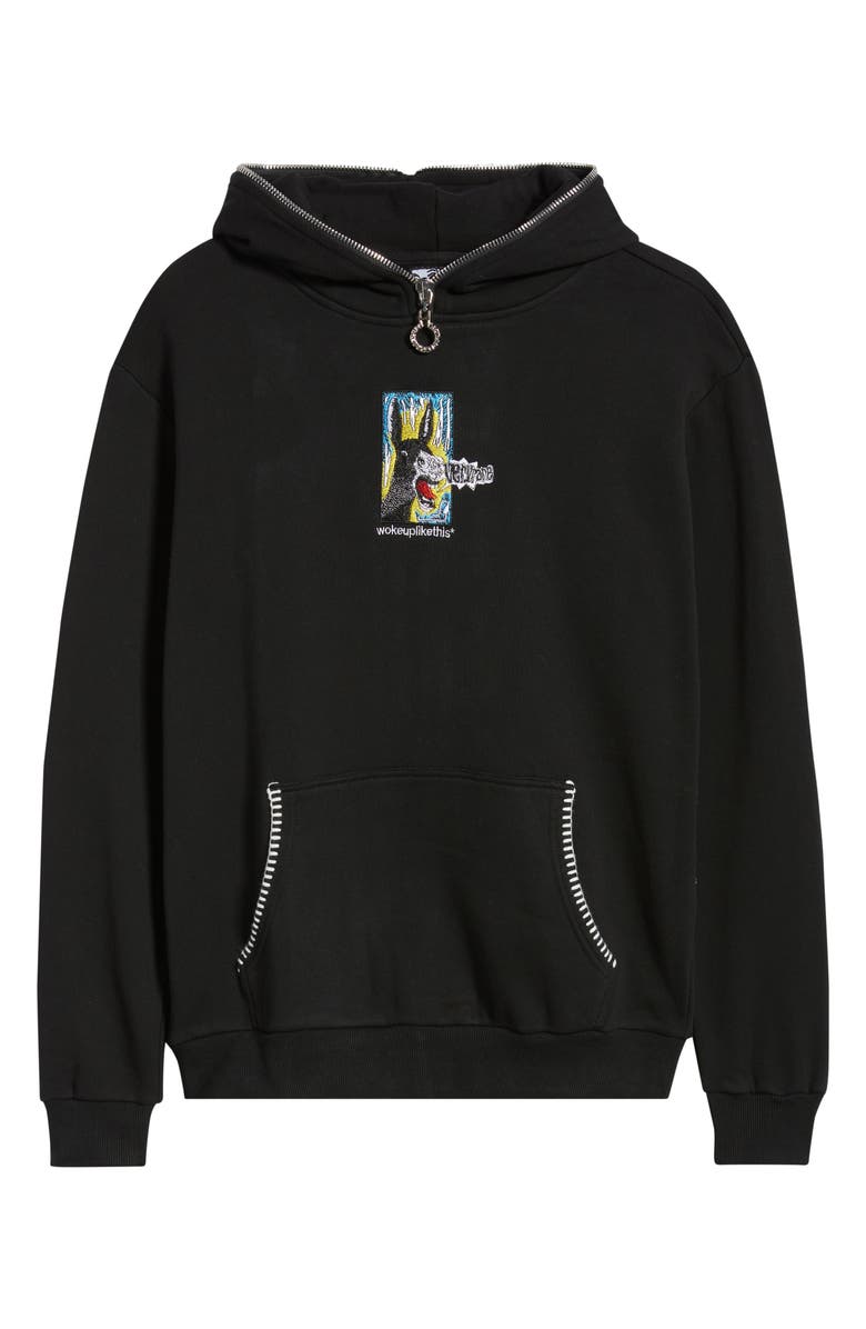 VERYRARE Woke Up Like This Hoodie, Main, color, Black