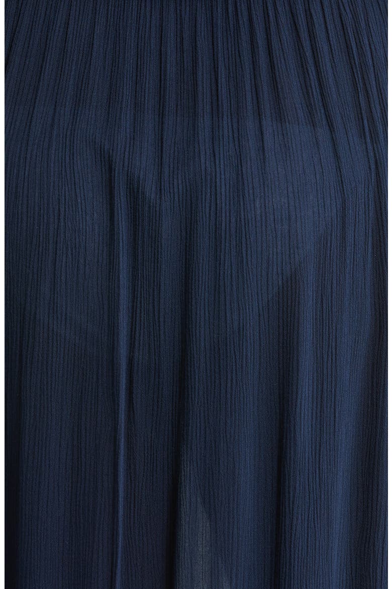 Strapless Maxi Cover-Up Dress, Alternate, color, NAVY