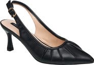 French Connection Ruched Kitten Heel