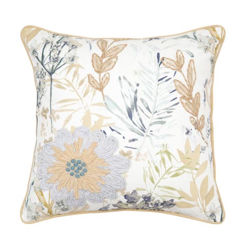 Freesia Accent Throw Pillow 18" x 18"