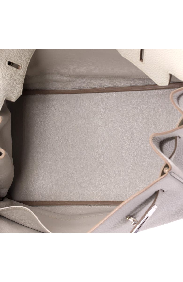 Pre-Owned Hermes Birkin Handbag Grey Togo with Palladium Hardware 35, Alternate, color, Gris Perle