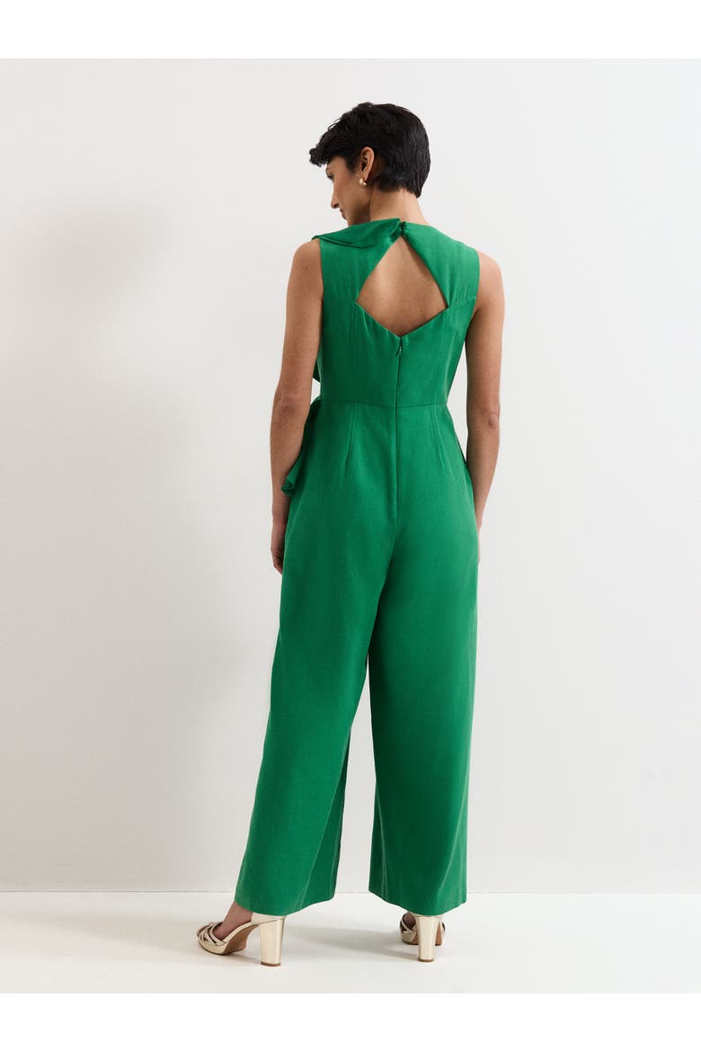 Jillian Wide Leg Jumpsuit, Alternate, color, Green
