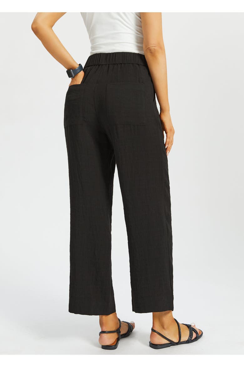 Camp Pant Linenette, Alternate, color, Black
