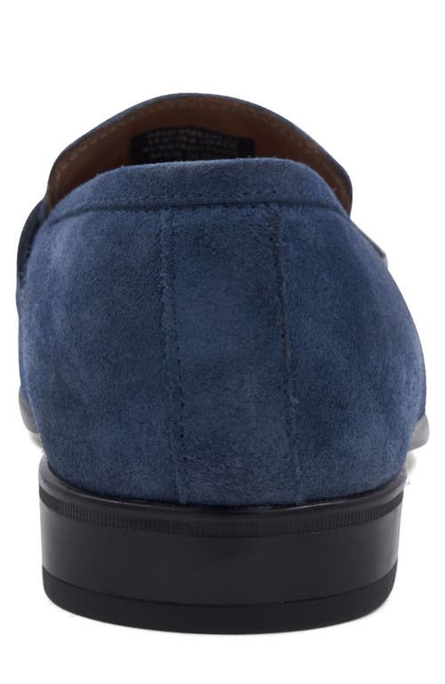 Bruno Magli Arlo Loafer In Light Blue Suede