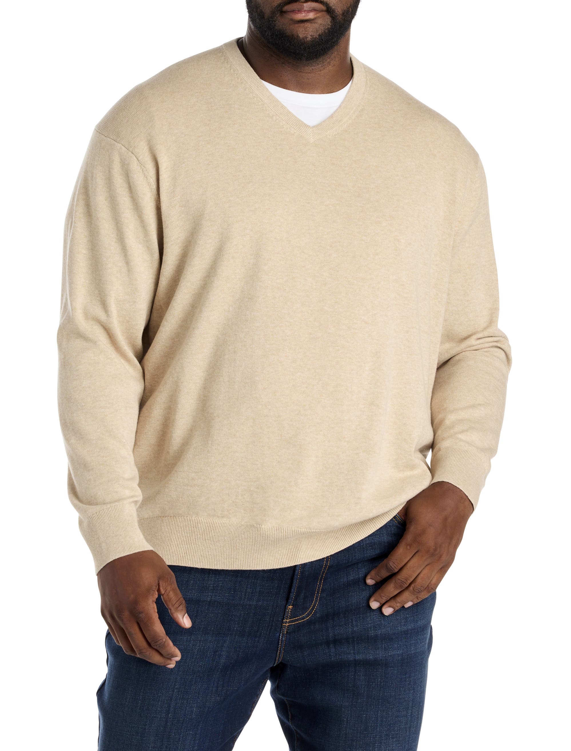 Big & Tall V-Neck Pullover - image 5