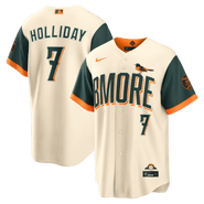 Nike Men's Nike Jackson Holliday Cream Baltimore Orioles 2026 City Connect Stadium Jersey