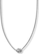 Argento Vivo Sterling Silver Knot Necklace