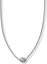 Argento Vivo Sterling Silver Knot Necklace