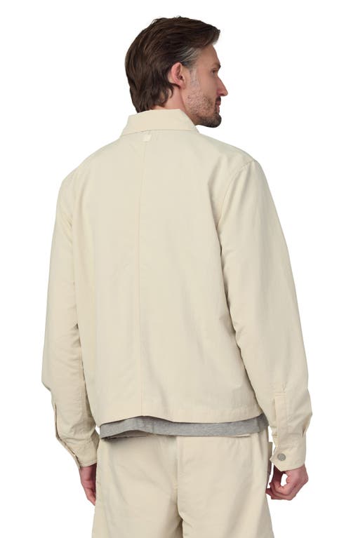 Joe's Modern Utilitarian Water Resistant Nylon Jacket In Neutral