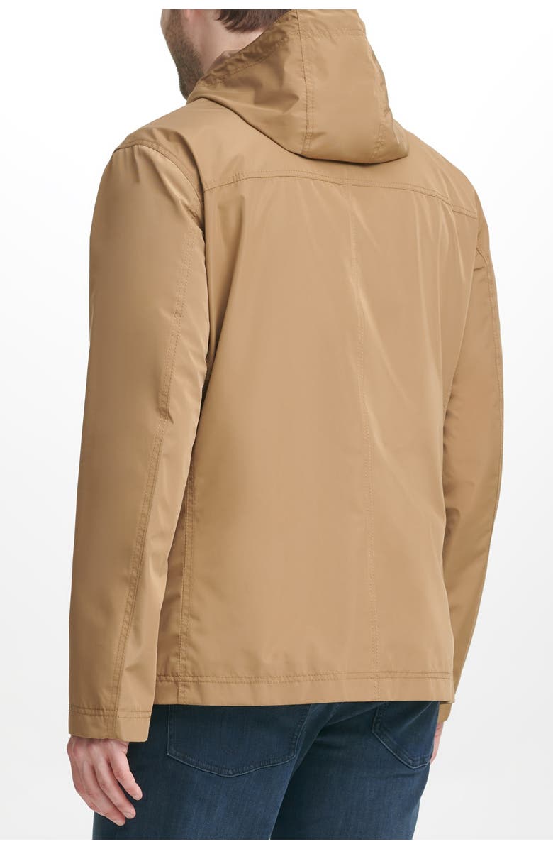 Cole Haan Packable Hooded Rain Jacket, Alternate, color, 