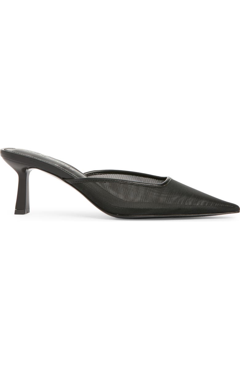 Steve Madden Lisbeth Pointed Toe Mule, Alternate, color, Black Mesh