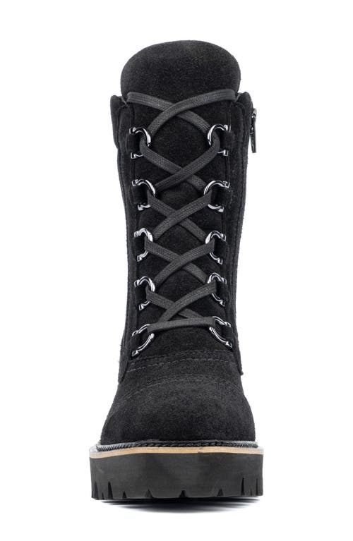 Vintage Foundry Eleonora Lug Boot In Black