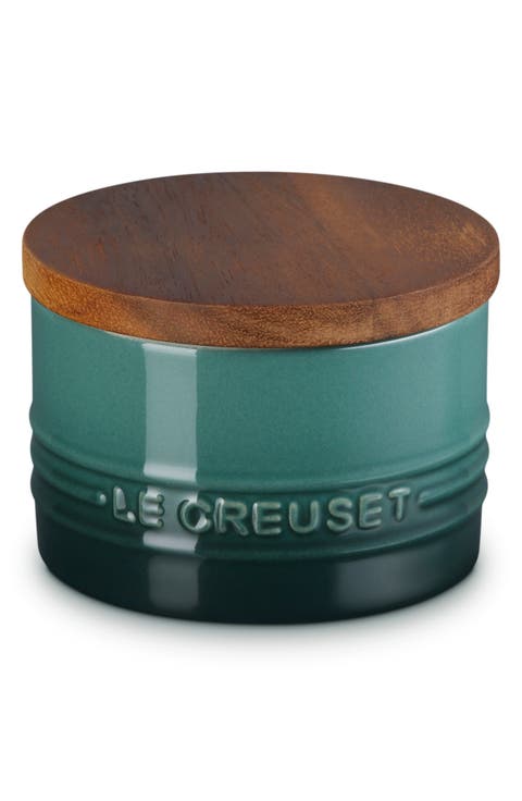 Signature Stoneware 7-Ounce Storage Canister