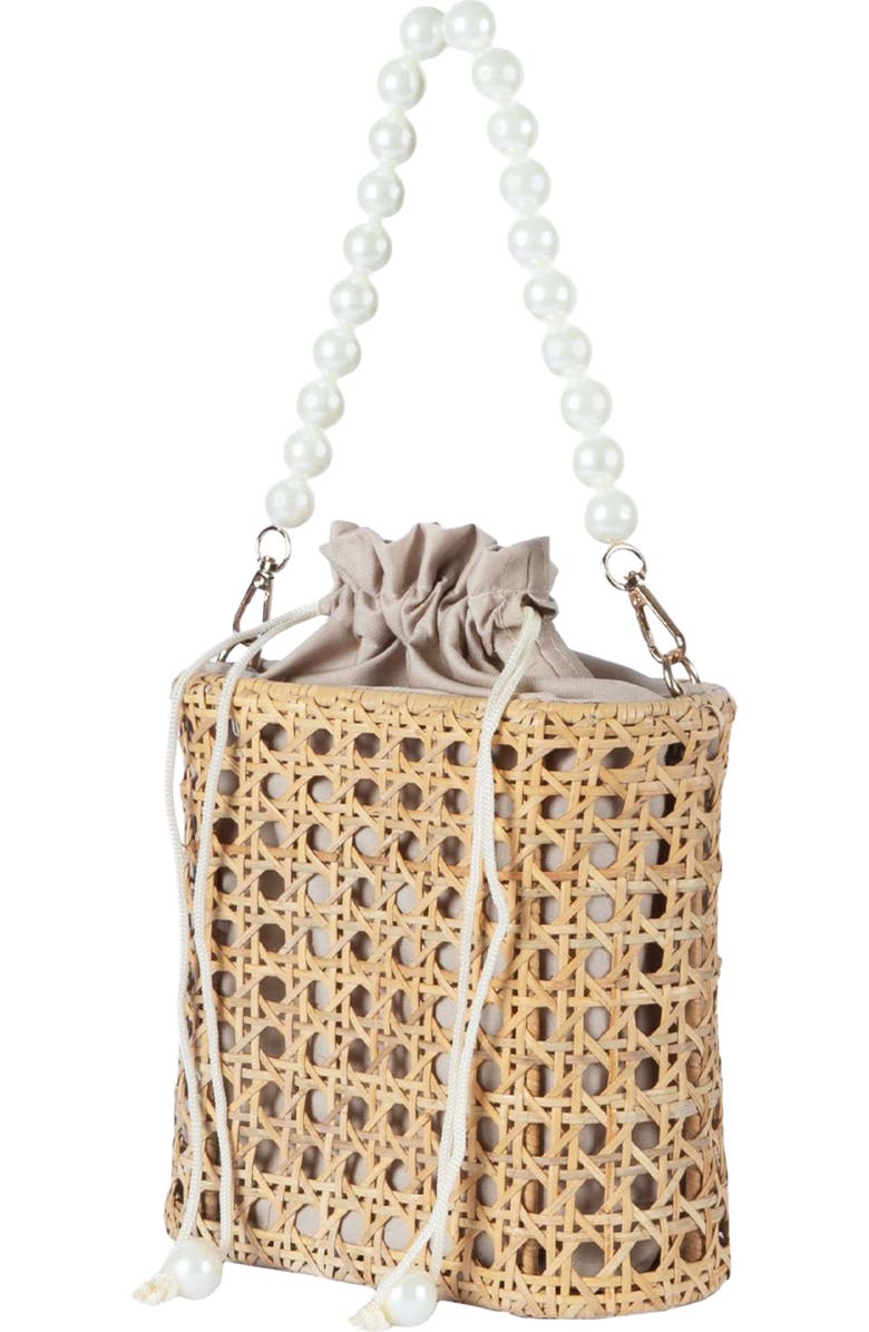 Jelavu Amalfee Rattan Shoulder Bag, Alternate, color,