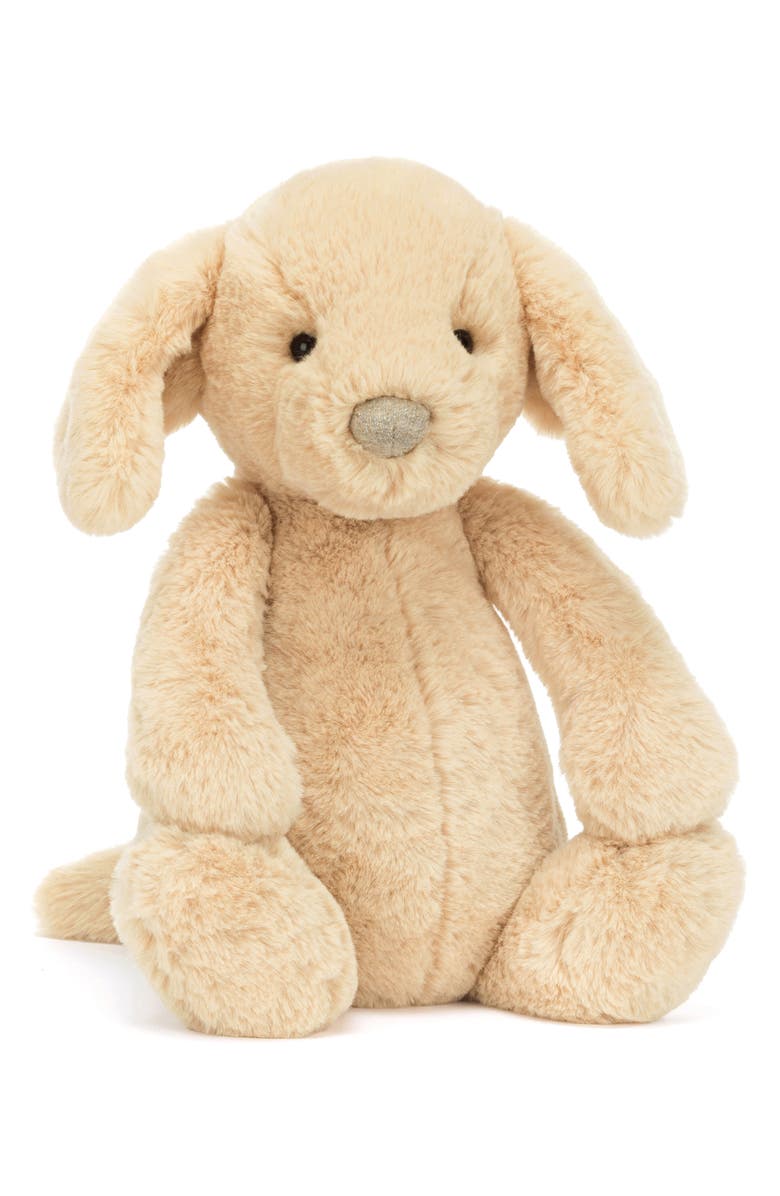 Jellycat Bashful Luxe Puppy Orlando Stuffed Animal, Main, color,