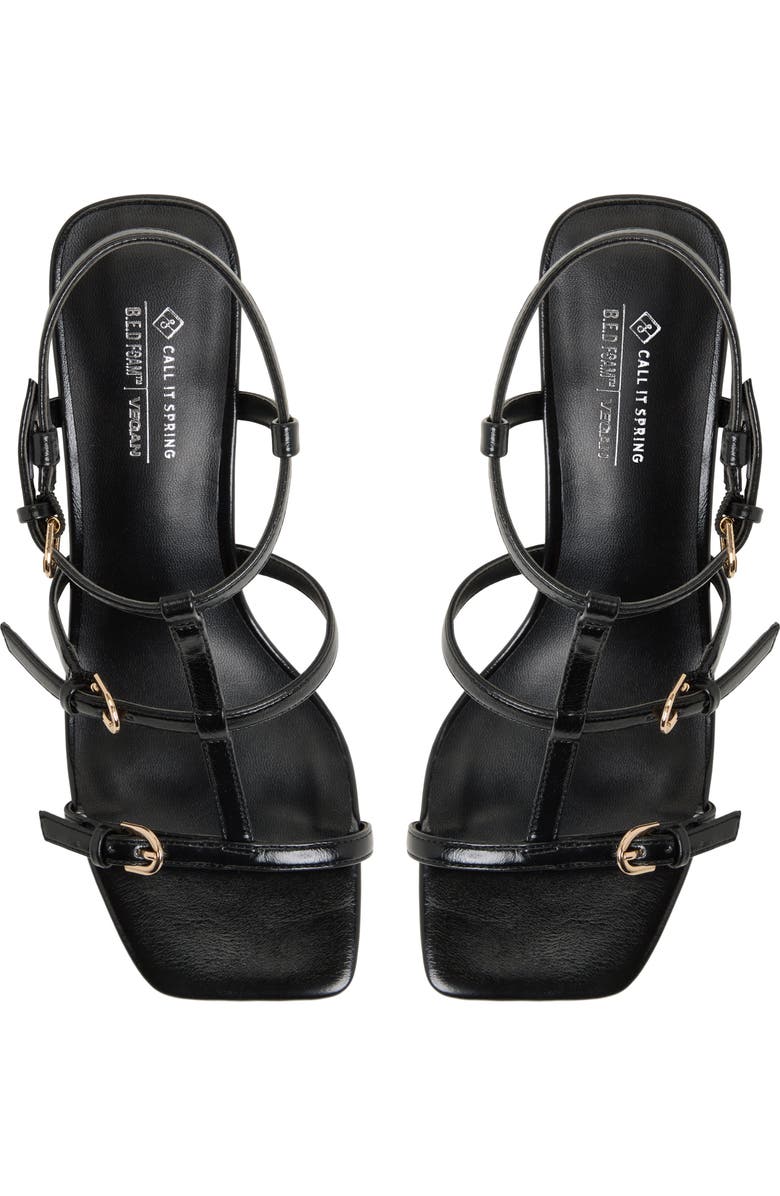 Call It Spring By Aldo Saphiraa Ankle Strap Sandal, Alternate, color, Black