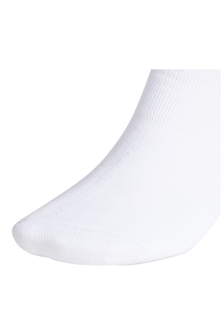 6-Pack Trefoil Performance Crew Socks, Alternate, color, WHITE