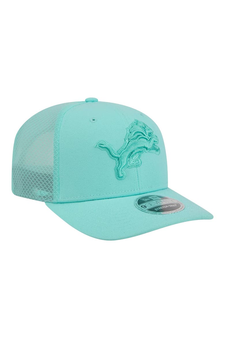 Men's New Era  Mint Detroit Lions Color Pack 9SEVENTY Adjustable Hat, Alternate, color, Mint
