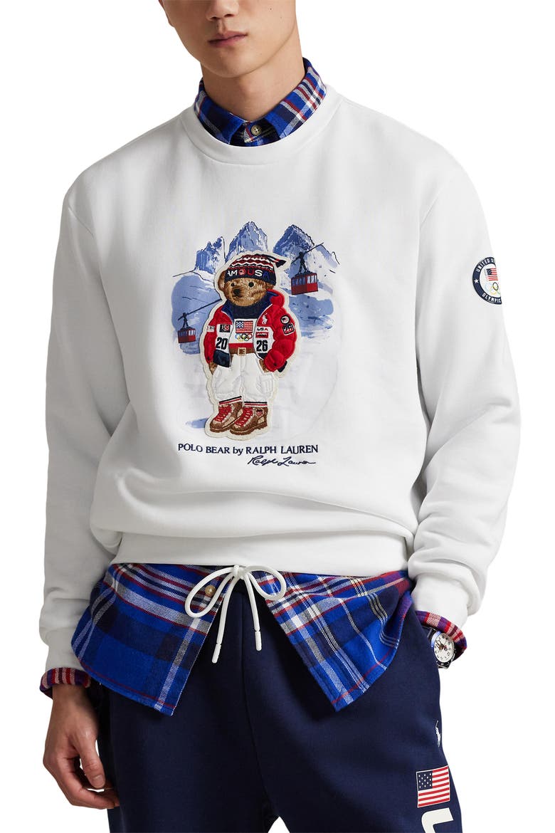 Team USA Polo Bear Sweatshirt (Men) | Nordstrom