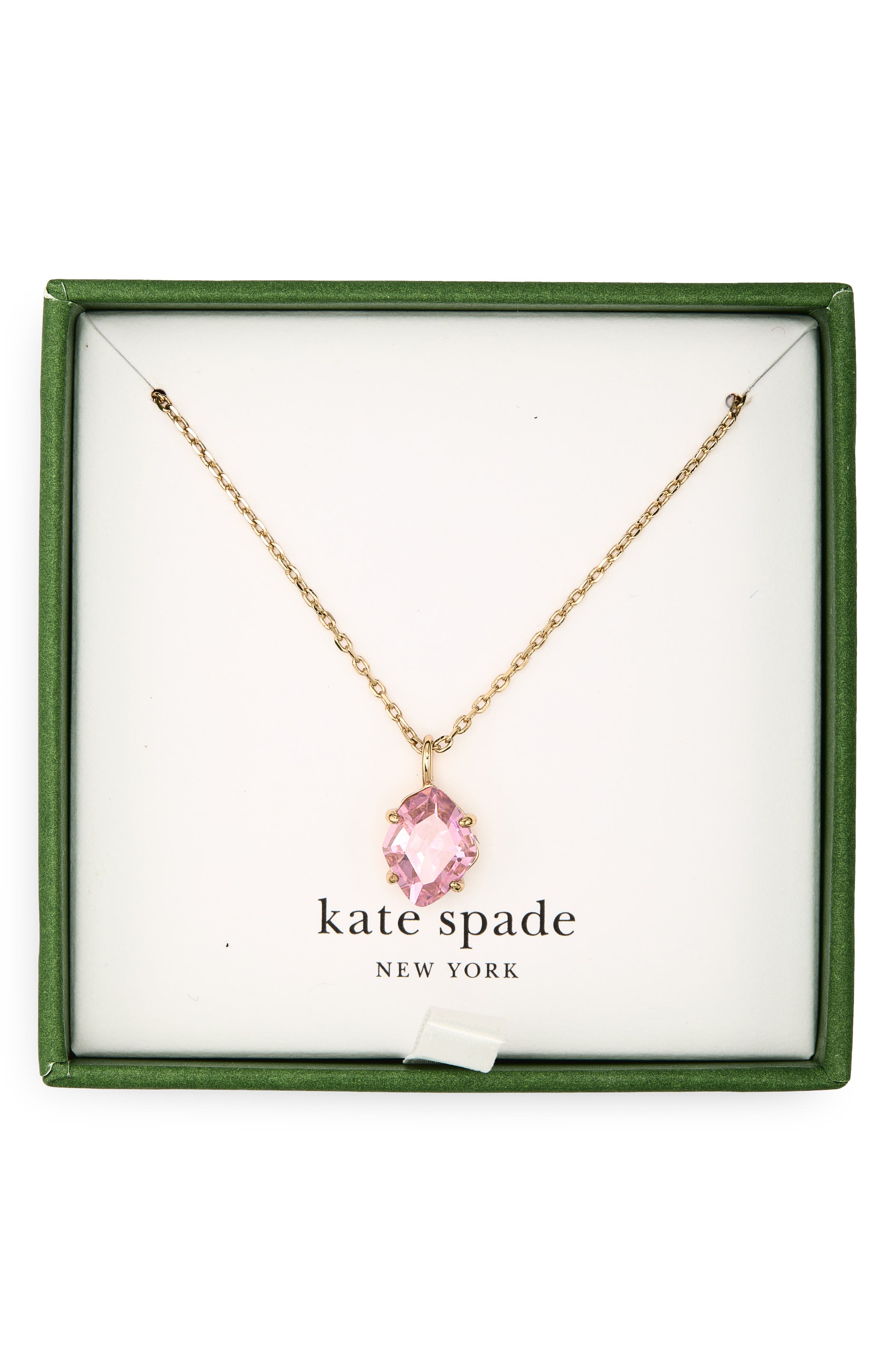 Kate Spade New York treasure trove mini pendant necklace