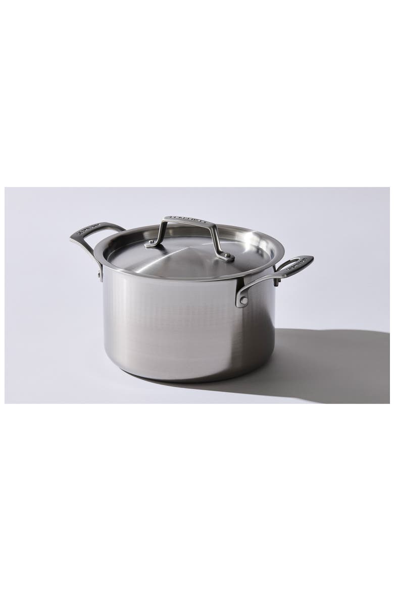 Essential Stainless Steel 5-Piece Cookware Set, Alternate, color, STAINLESS STEEL