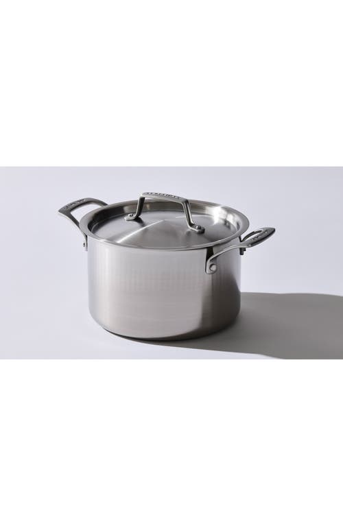 Le Creuset Essential Stainless Steel 5-piece Cookware Set In Stainless Steel