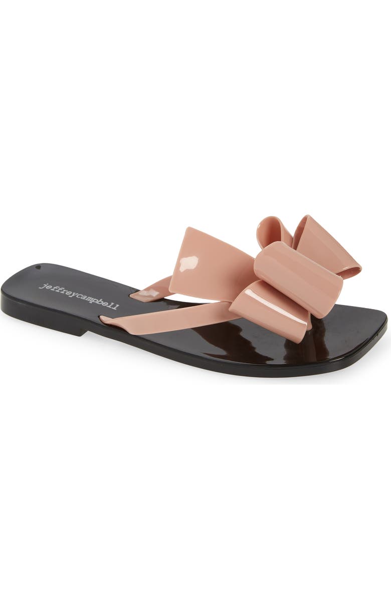 Jeffrey Campbell Sugary Flip Flop, Main, color, Blshshbksh
