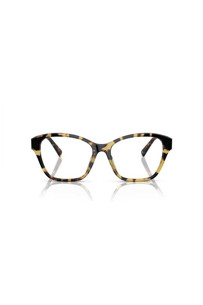 55mm Square optical glasses, Alternate, color, Tortoise