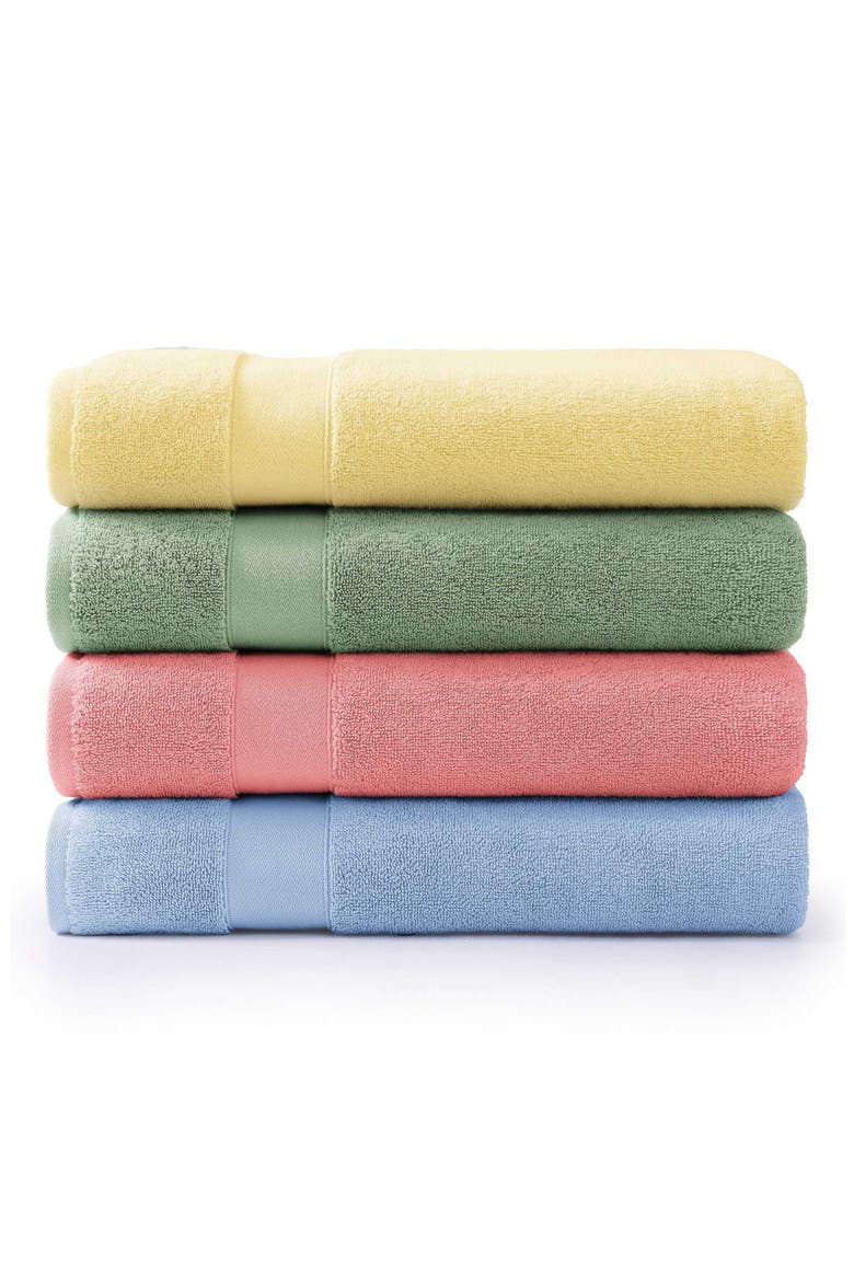 Pineapple Bay 6-Piece Towel Set, Alternate, color, LIGHT BLUE