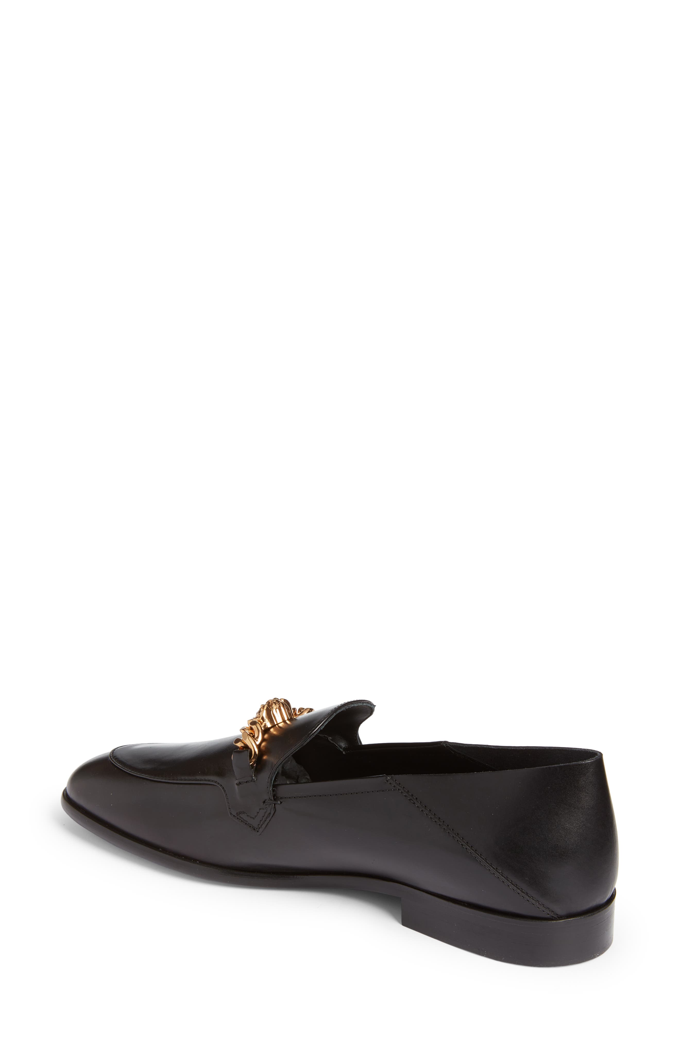 Versace Medusa Chain Loafer, Alternate, color, 