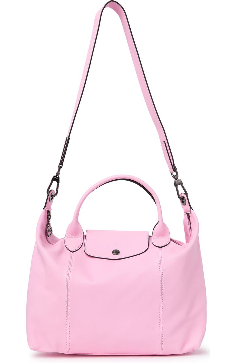 Longchamp Le Pliage Mid Satchel w/ Strap, Main, color,