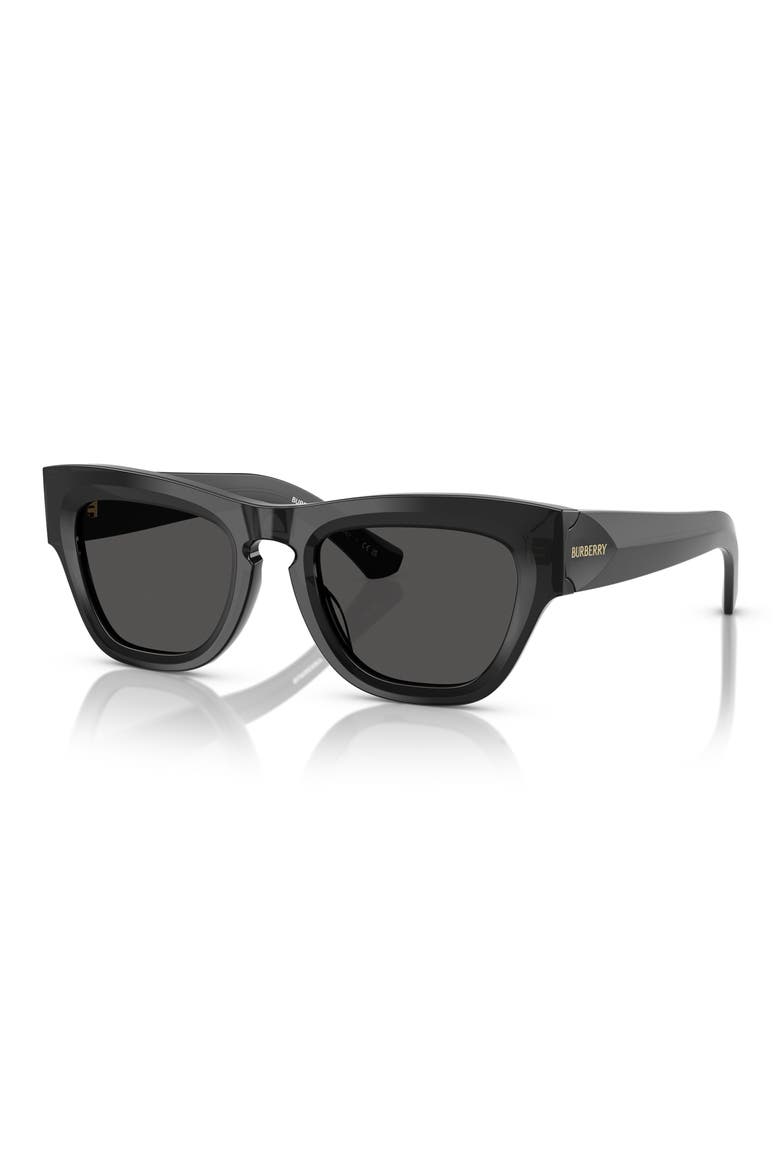 51mm Square Sunglasses, Alternate, color, GREY