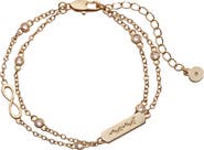 Alex and Ani Mamá Infinity Adjustable Chain Bracelet