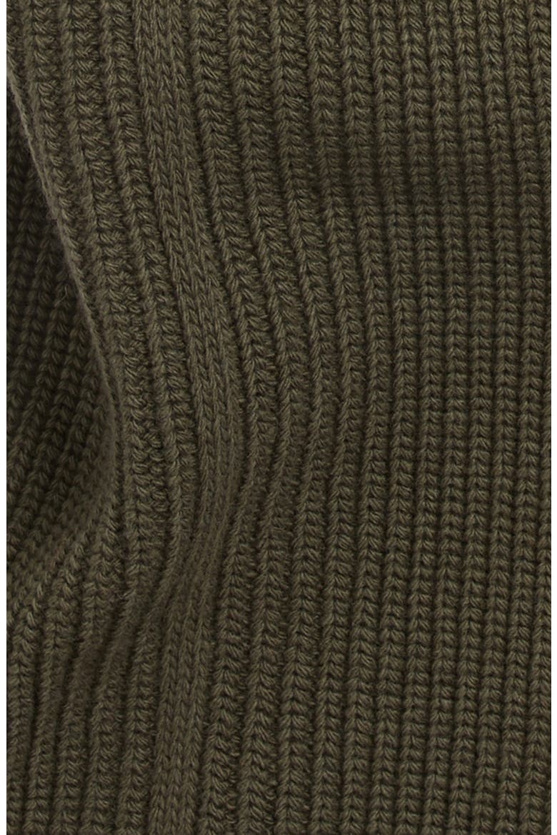 Evan Wool Scarf, Alternate, color, DARK GREEN