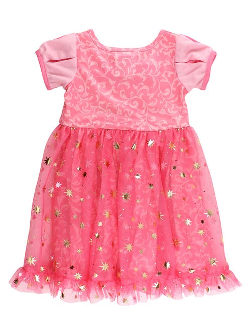 Rufflebutts Princess Dress-up Corset Nightgown In Pink