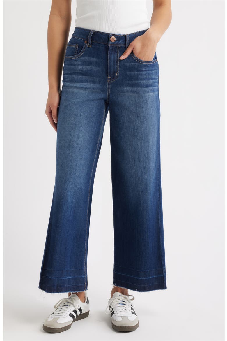 Release Hem High Waist Wide Leg Jeans, Main, color, ZIGGY