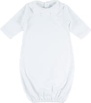 Cuclie Embroidered Collar Day Gown
