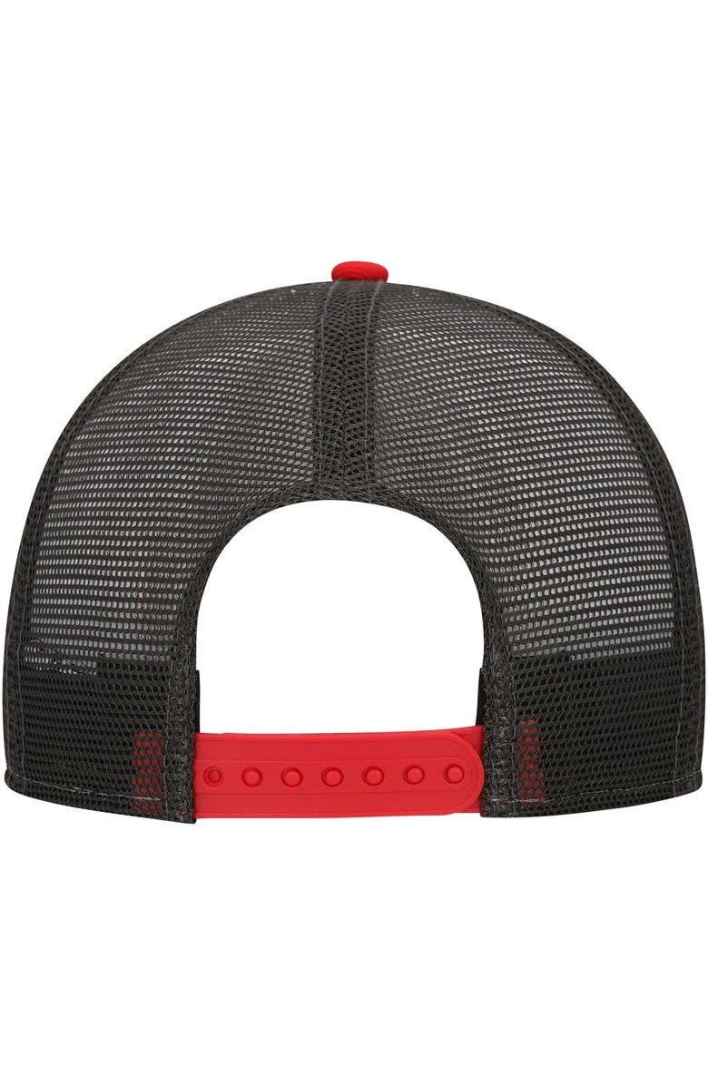 New Era Men's New Era Red Tampa Bay Buccaneers Script Logo Golfer 9FIFTY Snapback Hat, Alternate, color, Red