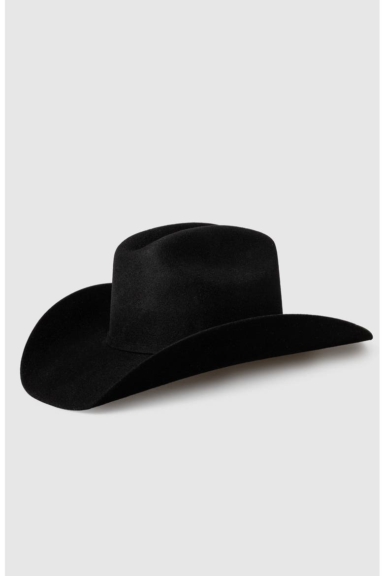 The Rancher 4X Premier Cowboy Hat, Main, color, Black