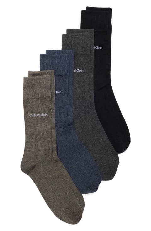 Assorted 4-Pack Crew Socks