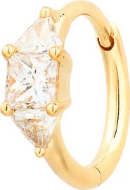 MARIA TASH Diamond Huggie Hoop Earring